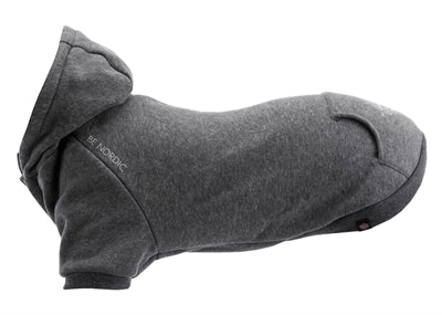 Trixie Be Nordic Dog Pulover Hoodie Flensburg Grey