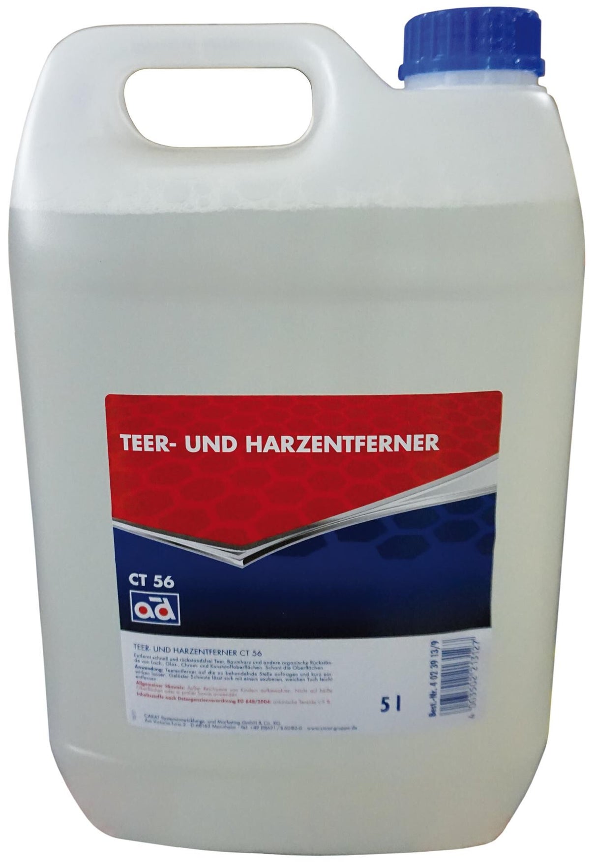 Ad Tar Remover CT 56 Teer- und Harzentferner. 5l