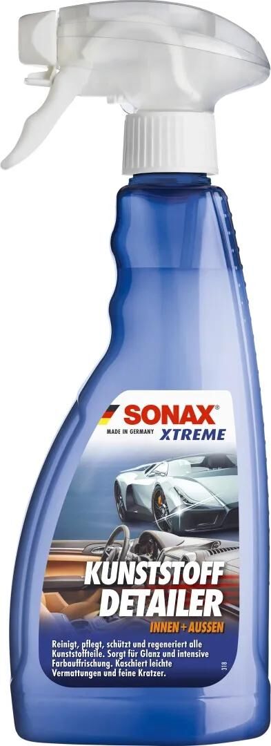 Sonax Kunststoffpflegeprodukt Xtreme Plastic Detailer Innen+Außen. Xtreme-Kunststoff-Detailer