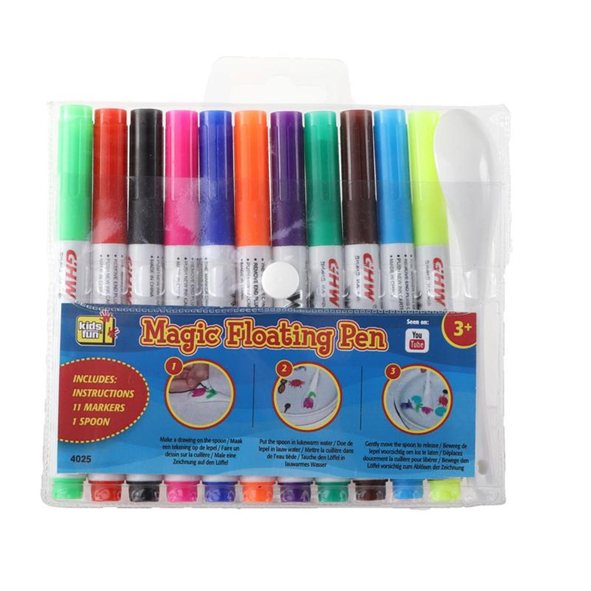 Jono Toys Magische Wassermarker, 12 Stk.