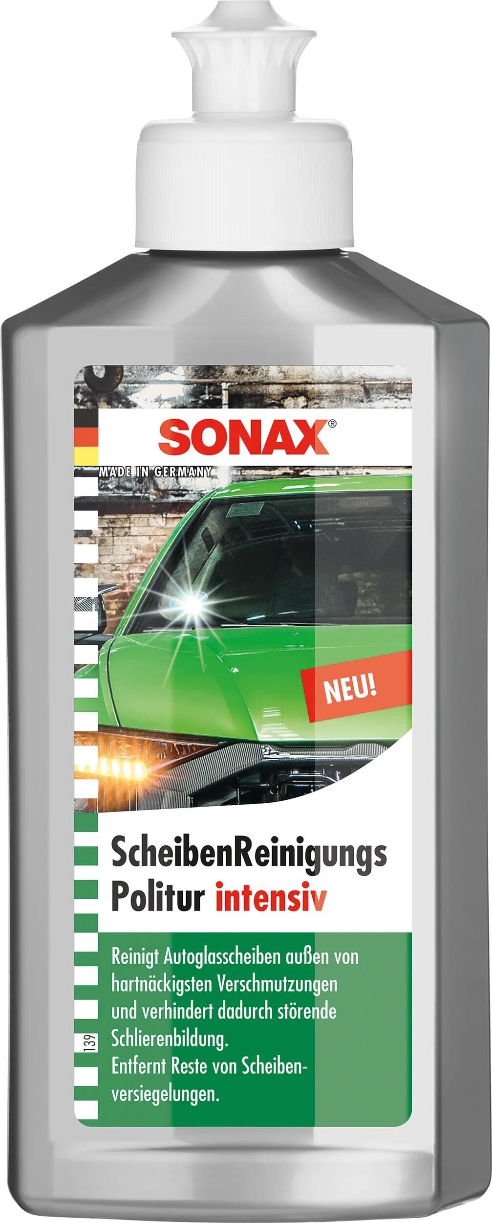 Sonax Scheibenreiniger Scheibenreinigungspolitur Intensiv Scheibenreinigung 250 ml