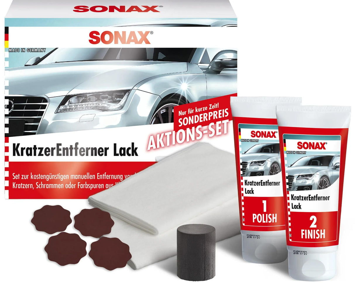 Sonax Polierpaste kratzerentferner Lack Kratzerentferner Set