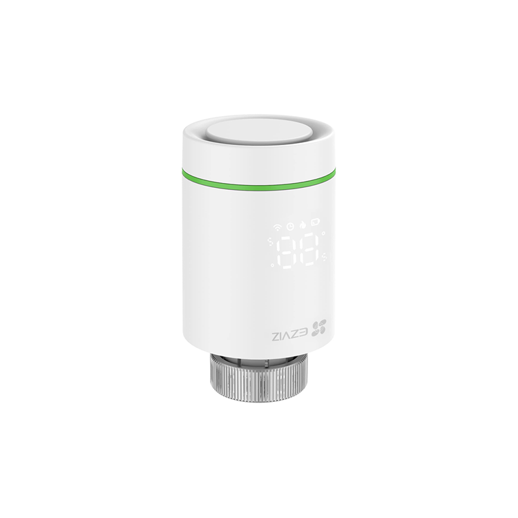 Ezviz t55 slimme thermostaten – slimme radiatorknop – thermostaatkraan – bluetooth – bediening via app - verbruiksoverzicht – spraakbesturing met alexa en google assistant
