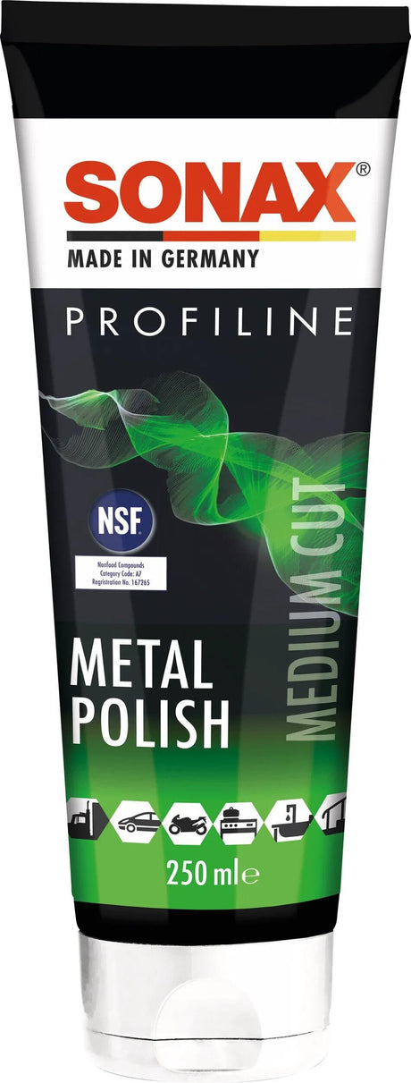 SONAX Polierpaste Metallpolitur Metallpolitur 250 ml Profiline