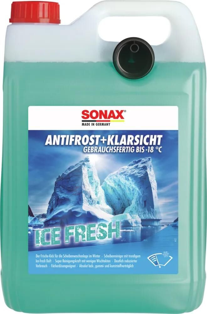 Sonax Frostschutzmittel Scheibenfrostschutz ClearSight. antif.klare Sicht 5 l -18c eisfrisch