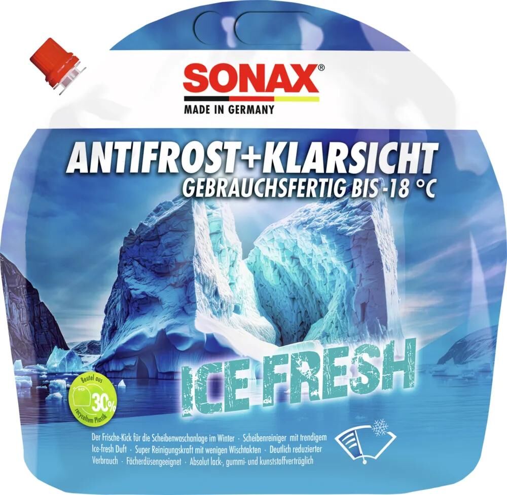 Sonax Frostschutzmittel Scheibenfrostschutz ClearSight. antif.clear 3 l -18c eisfrisch