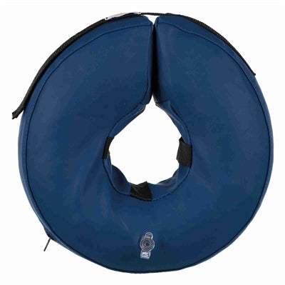 Trixie cuello protector azul inflable