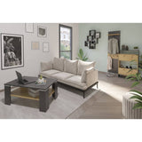FMD -Kleiderregalwand mit Regal 50x23x188 cm Matera Artisan Eiche