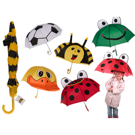 Kinderschirm. d: ca. 70 cm. 5 Sortiment