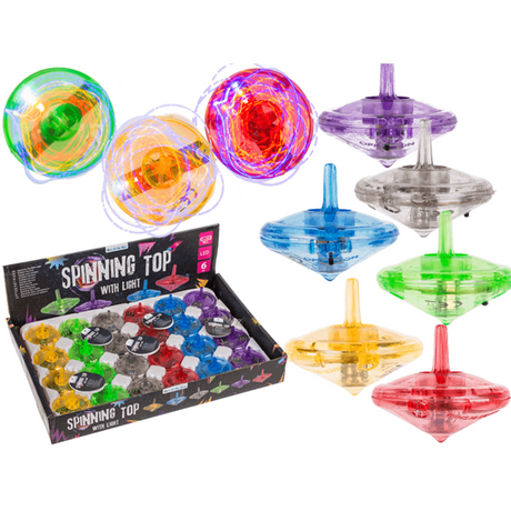 DSP-Kreisel-LED, 6 Farben. ca. 4,5 cm.