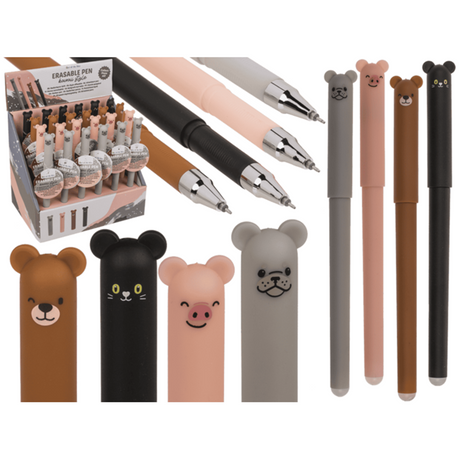 Dsp löschbare Stifttiere, 14 cm. 4 Achsen