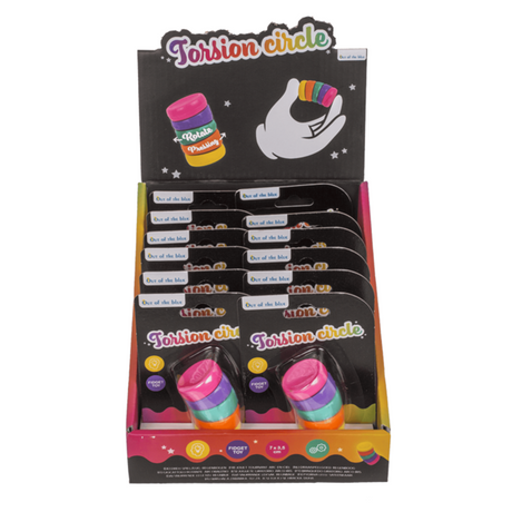 DSP-Spinnspielzeug, Regenbogen. 3,5x7