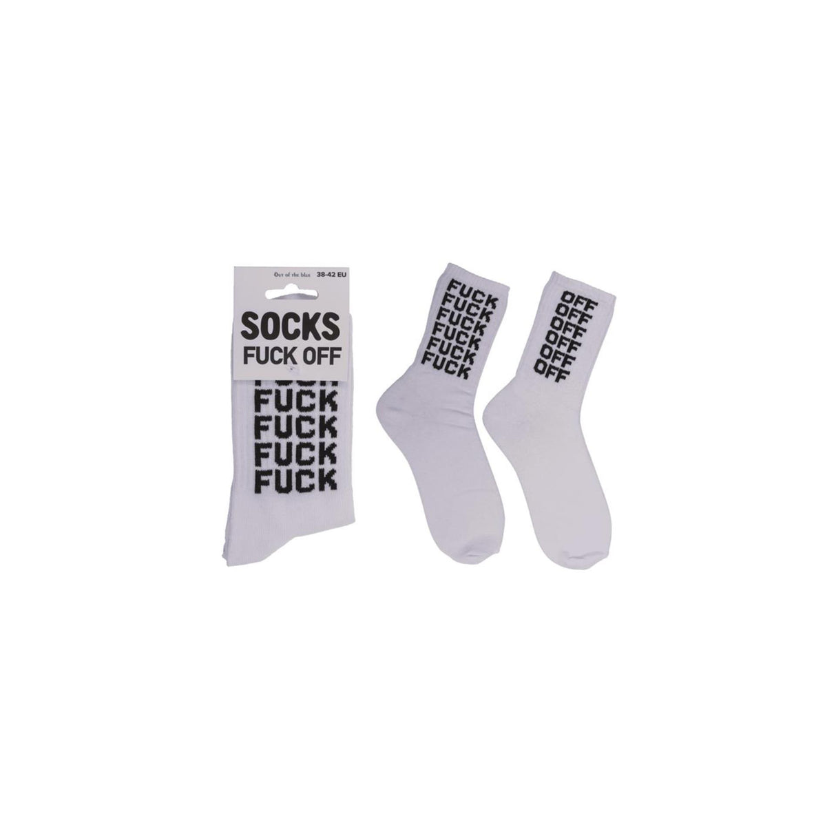 Ootb Sportsocken f*ck off Größe 38-42