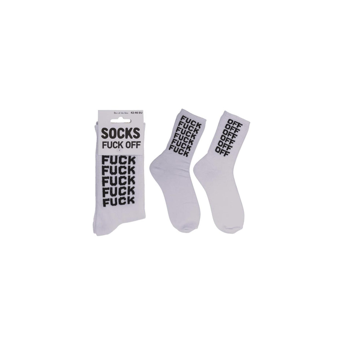 Ootb Sportsocken f*ck off Größe 42-46