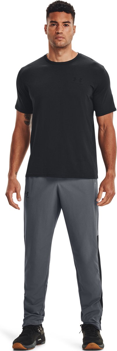 Under Armour UA M Sportstyle LC SS-BLK Herren-Sportshirt – Schwarz