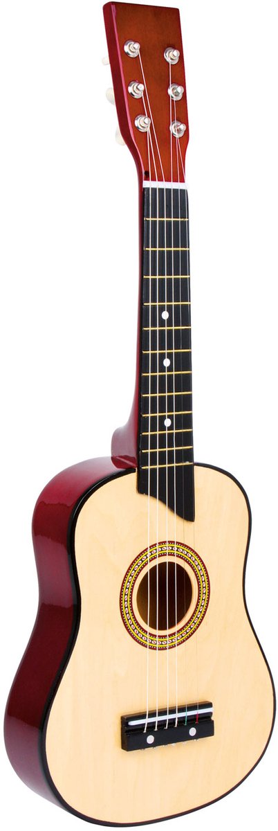 Kleiner Fuß - klassische Holzgitarre, 65 cm