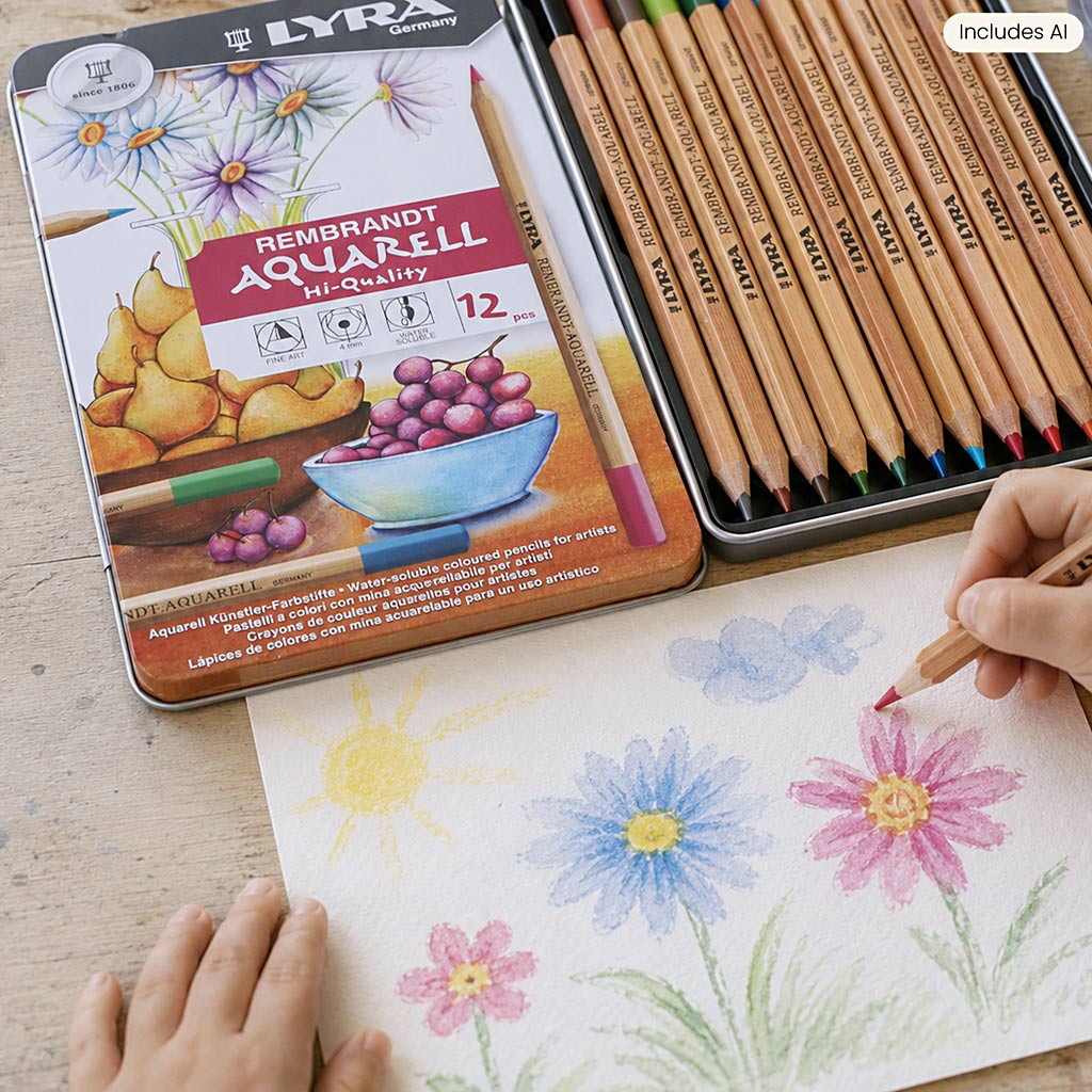 Kreativunternehmen https: www.cchobby.nl lyra-rembrandt-watercolor-pencils-various-colors-12-piece-1-box