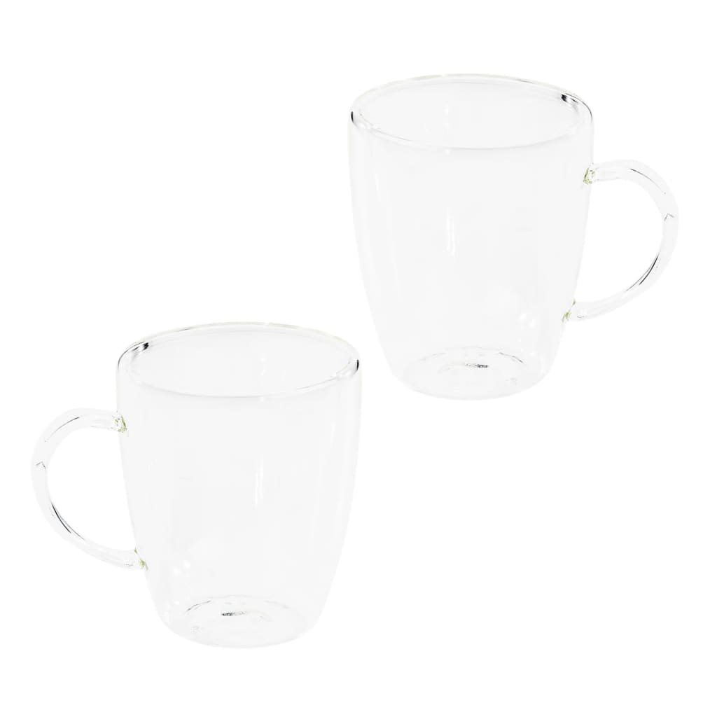 Hi Cappuccinoglazenens 2-teilig 270 ml transparent