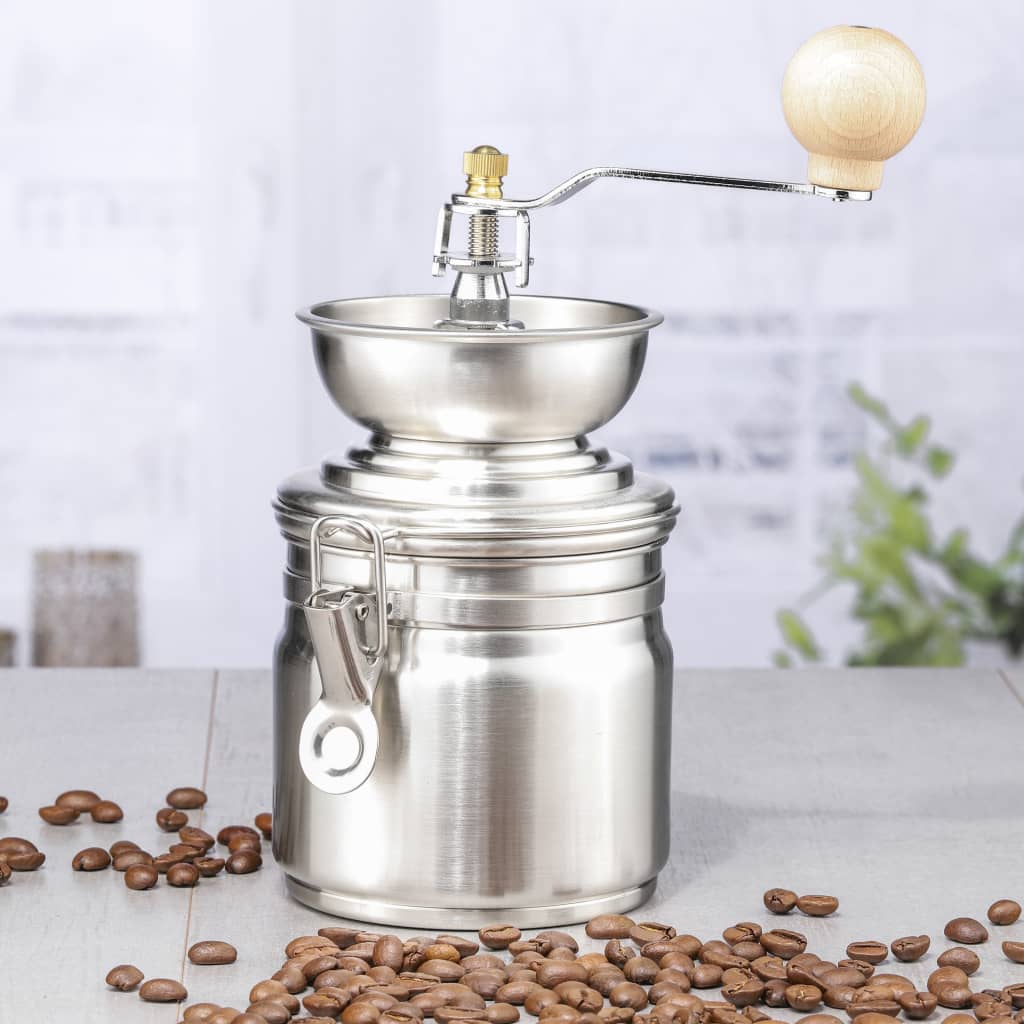 Hi Hi Hi Coffee Mill Manual Stainless Steel