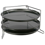 Hallo 4-teiliger Pizza-Backset Schwarz