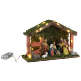 Hi Hi nativity scene with LED lighting