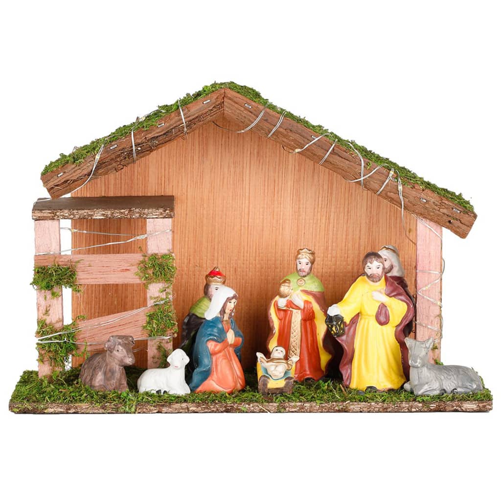 Hi Hi nativity scene with LED lighting