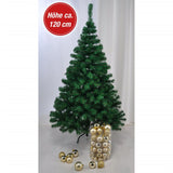 Hi Hi Christmas tree with metal standard 120 cm green