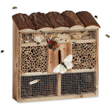 Hi Hi Insectenhotel 30x9.5x30 cm Wood Naturel