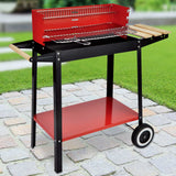 Salut Hallo Barbecue Wagon Holzkuel 88x44x83 cm rout