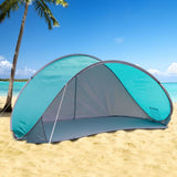 Hallo Pop-up-Strandzelt blau