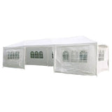 Hola hola fiesttent con paredes laterales 3x9 m blanco