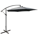 Salut salut parasol flottant 3 m anthracite -colored