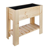 Hi hi planter raised 92x41x80 cm pine wood