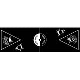 Hallo Bier -Pong -Tisch faltbar und verstellbar Schwarz