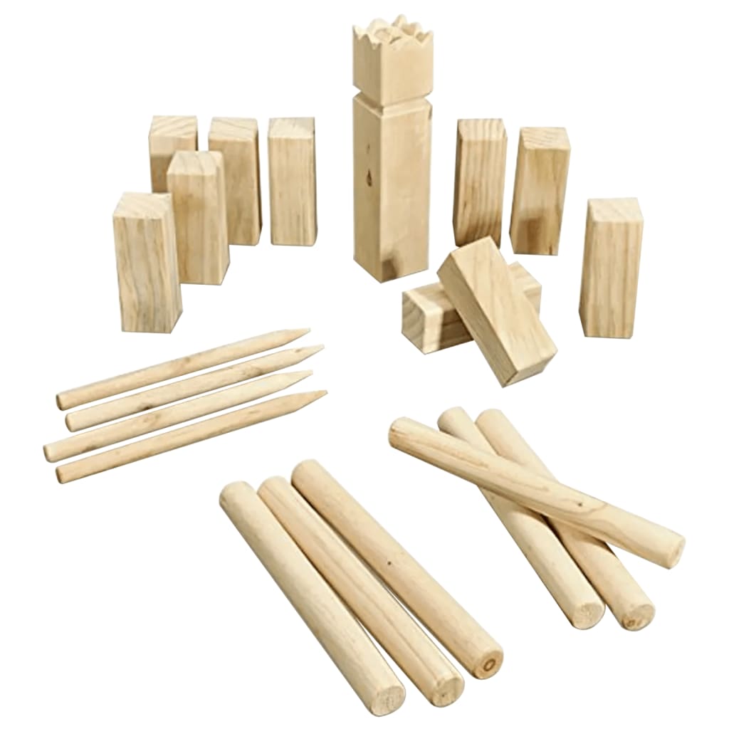 Salut Hi Wooden Kubb Game