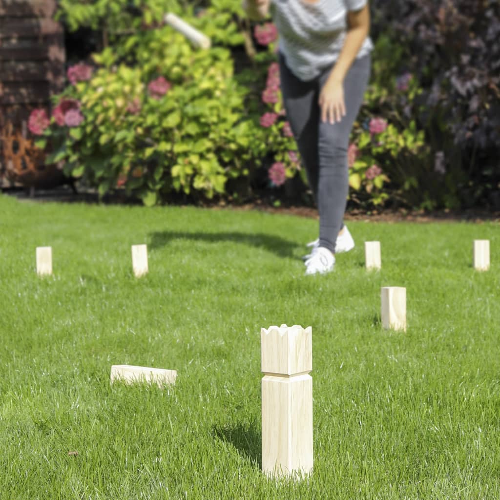 Salut Hi Wooden Kubb Game