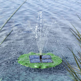 Hallo Solar Fontein Pumpe Floating Lotus Blad
