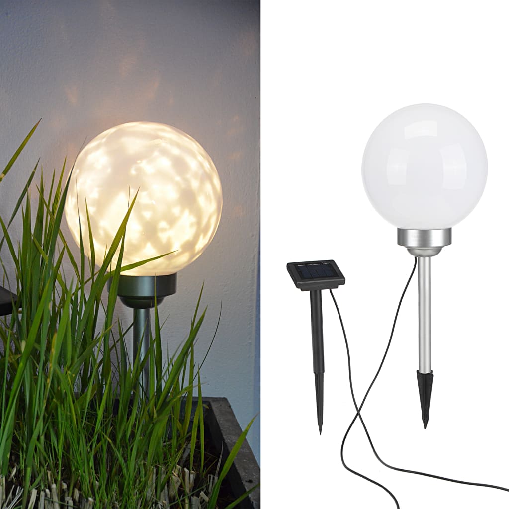 Salut Hi Garden Light LED Ball tournant de 20 cm