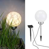 Salut Hi Garden Light LED Ball tournant de 20 cm