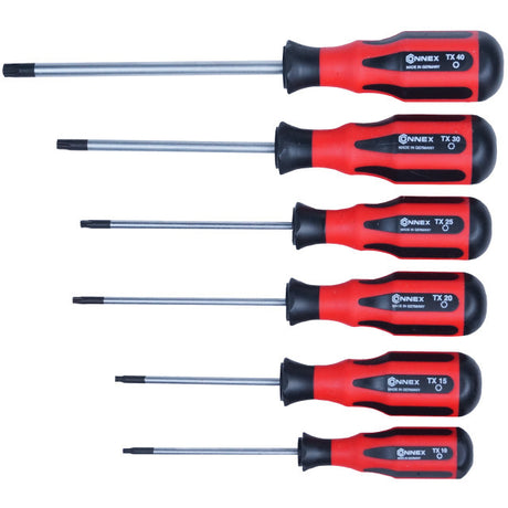 Connex cox312996 6-teiliges TX-Schraubendreher-Set 2com