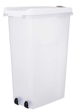 Trixie Voerton Airtight Lockable Plastic Transparent White White