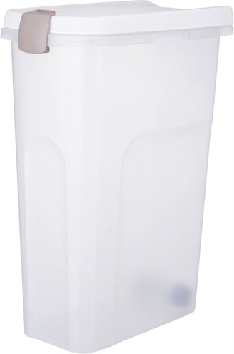 Trixie Voerton Airtight Lockable Plastic Transparent White White