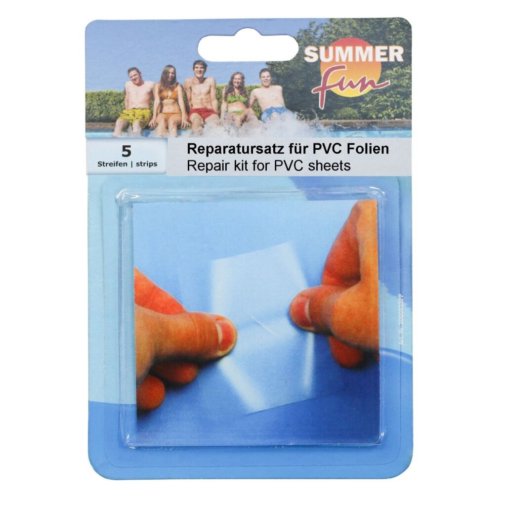 Basic Summer Fun Repair Kit PVC Foil 5 stykker