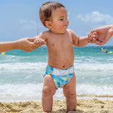 Freds Swim Academy waschbare Schwimmwindel Meerestiere Größe 1 4-9 kg blau