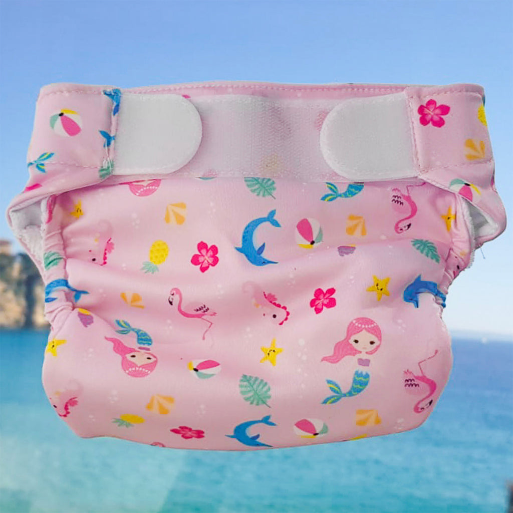 Freds Swim Academy waschbare Schwimmwindel Meerjungfrau Größe 2 9-16 kg rosa