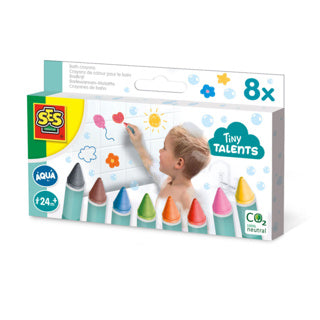 Ses Creative Ses Tiny Talents Badekreide – 8 Farben