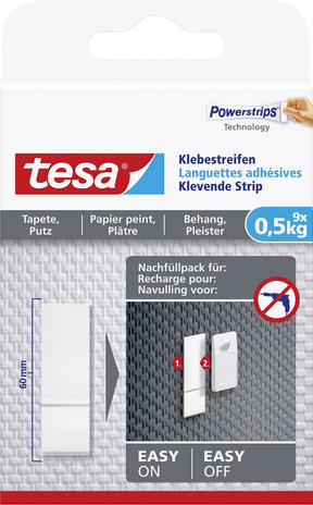 Tesa-Klebestreifen für Tapeten und Putz