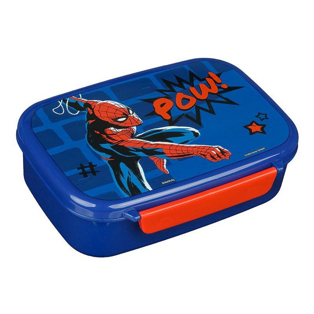 Spiderman Lunchbox Blue Rot