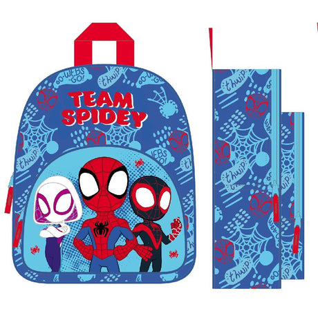 Undercover -Rucksack mit Spidey Fronttasche