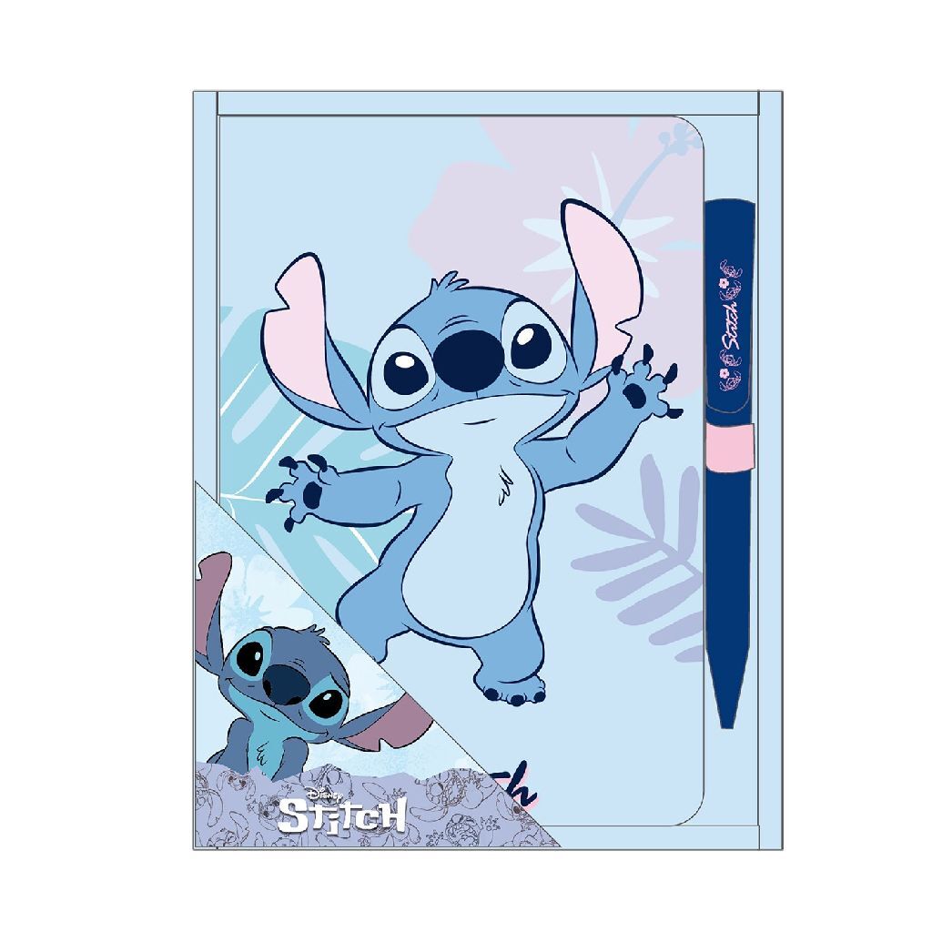 Undercover Squishy Notebook Stitch med pen